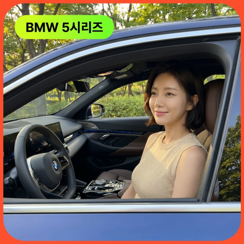 "연비 최대 17km/L대!" 2026 신형 BMW 5시리즈 풀체인지 가격표 색상 실구매가 제원 비교차량 정리....
