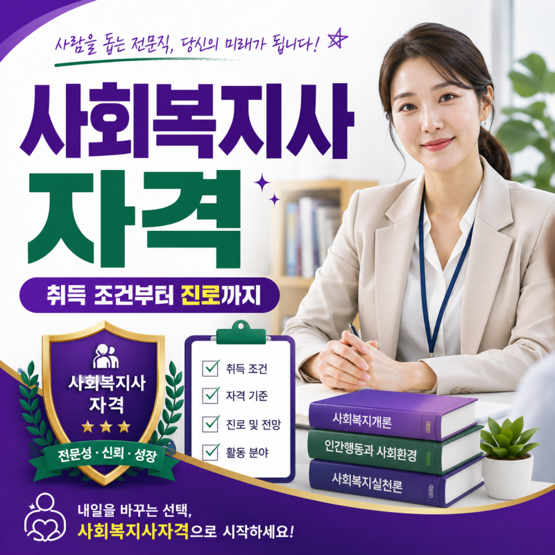 사회복지사자격 2급에서 전문영역까지 단계별 구분