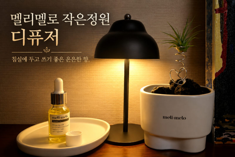 40대 아재의 멜리멜로 작은 정원 스톤 디퓨저 하찮은 후기
