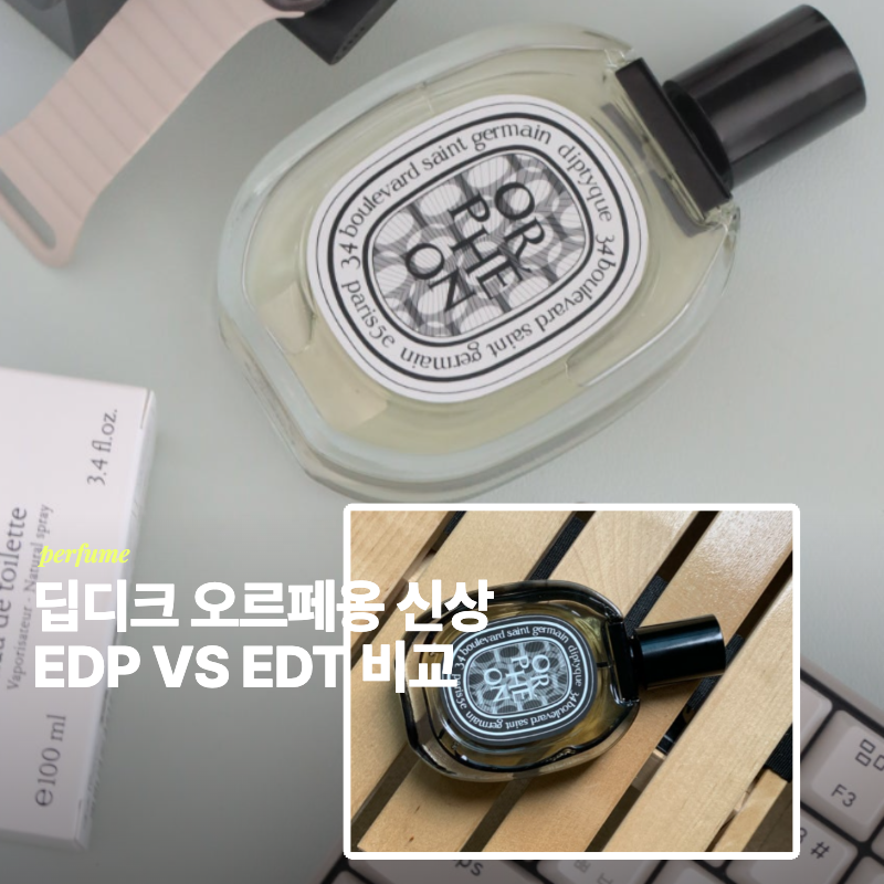 딥디크 오르페옹 향수 신상 오드뚜왈렛 오드퍼퓸이랑 다른 향 비교