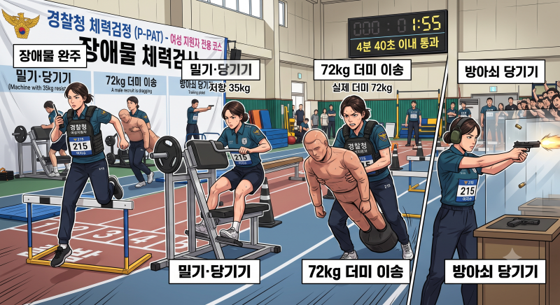 경찰 채용 제도의 대변화: 남녀 통합선발과 순환식 체력검사