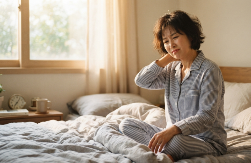 뒷목이 뻐근하고 어지럽다면? 고혈압 초기 신호 6가지 셀프 체크