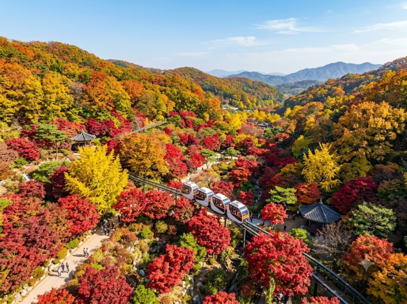 2026년 가을 화담숲 단풍 예약 방법부터 모노레일 꿀팁까지 총정리