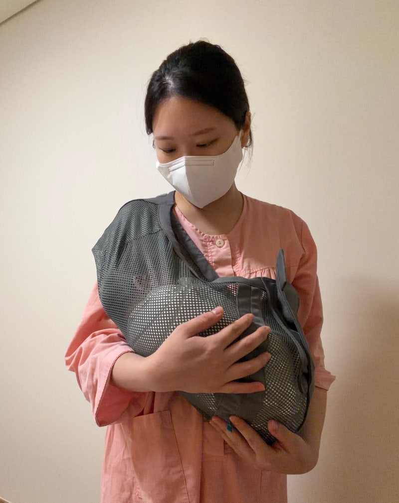 신생아 슬링 아기띠 왈라부 후기, 캥거루케어 효과