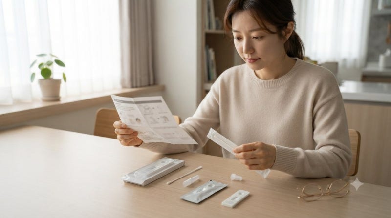 코로나19·독감 자가진단키트 올바른 사용법! 유통기한 확인부터 결과 판독까지