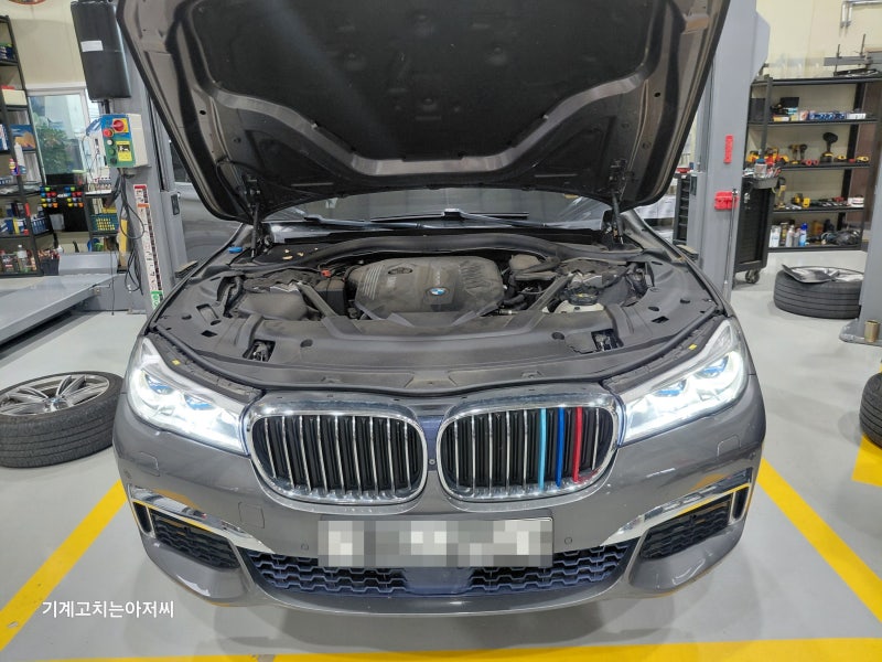 BMW 730Ld xDriveVibracoustic 에어쇼바 전·후 세트 교환부터 ZF 8단 미션오일까지