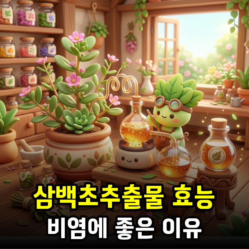 삼백초추출물 효능 비염에 좋은 이유, 삼백초차·진액·엑기스와 LHF618 추천