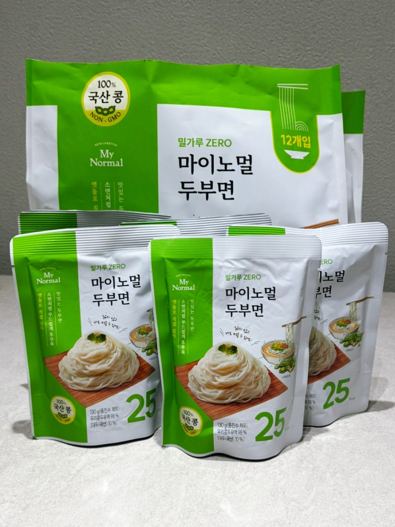 [코스트코] 마이노멀 두부면 후기｜밀가루 ZERO면 12개입 가격과 맛, 활용법