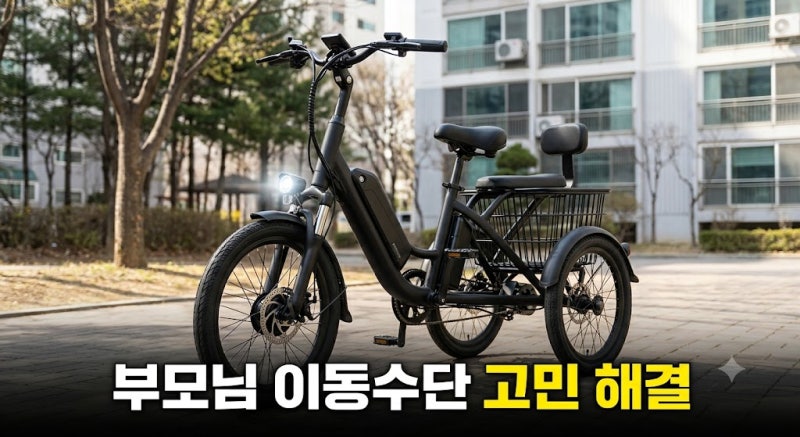 세발 전기자전거 4종 비교, 부모님 효도선물 최저가로 알뜰하게 준비하는 방법