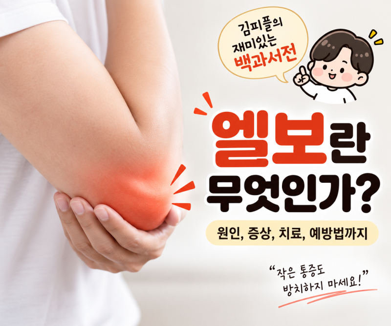 엘보란 무엇인가?｜테니스엘보·골프엘보 원인부터 증상·치료·예방법까지 총정리