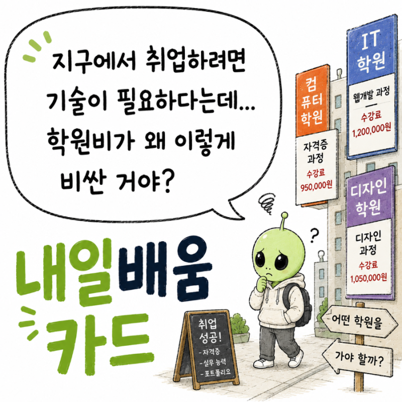 2026 국민내일배움카드, 내배카 얼마까지 받을까?｜신청조건·재신청·훈련장려금·신청방법·....