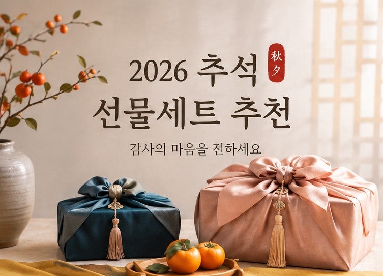 2026추석선물 부모님부터 직장동료까지 추석선물세트 뭐가 좋을까 3만원·5만원·10만원대 추....