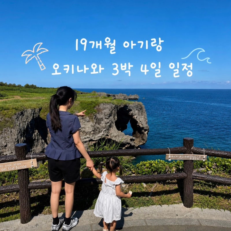 19개월 아기랑 오키나와 3박 4일 일정 경비 태풍 결항 여행자보험 처리 후기