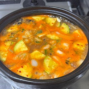 우렁된장찌개 만드는 법 레시피 우렁된장국 냉장고털이 요리