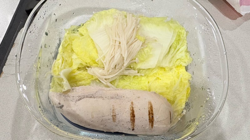 건강 다이어트 필수템 '락앤락 전자렌지 찜기' 로 배추찜 해먹은 후기
