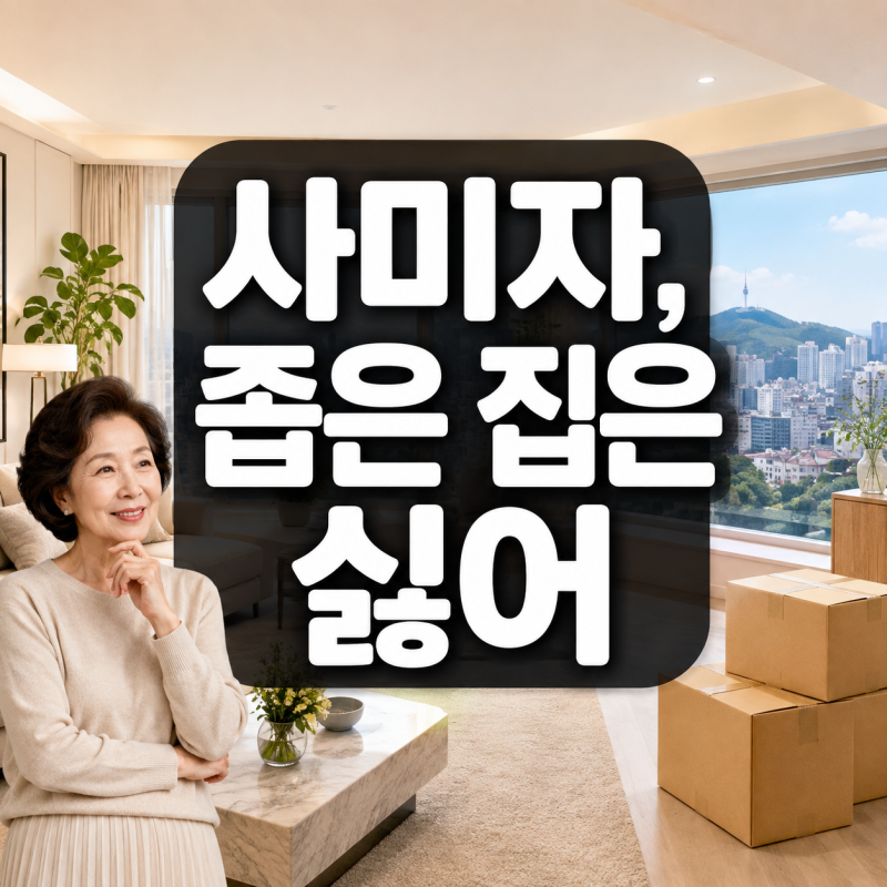 사미자, 용산 집을 내놓고도 딱 하나는 포기 못했다 “좁은 집은 싫어”