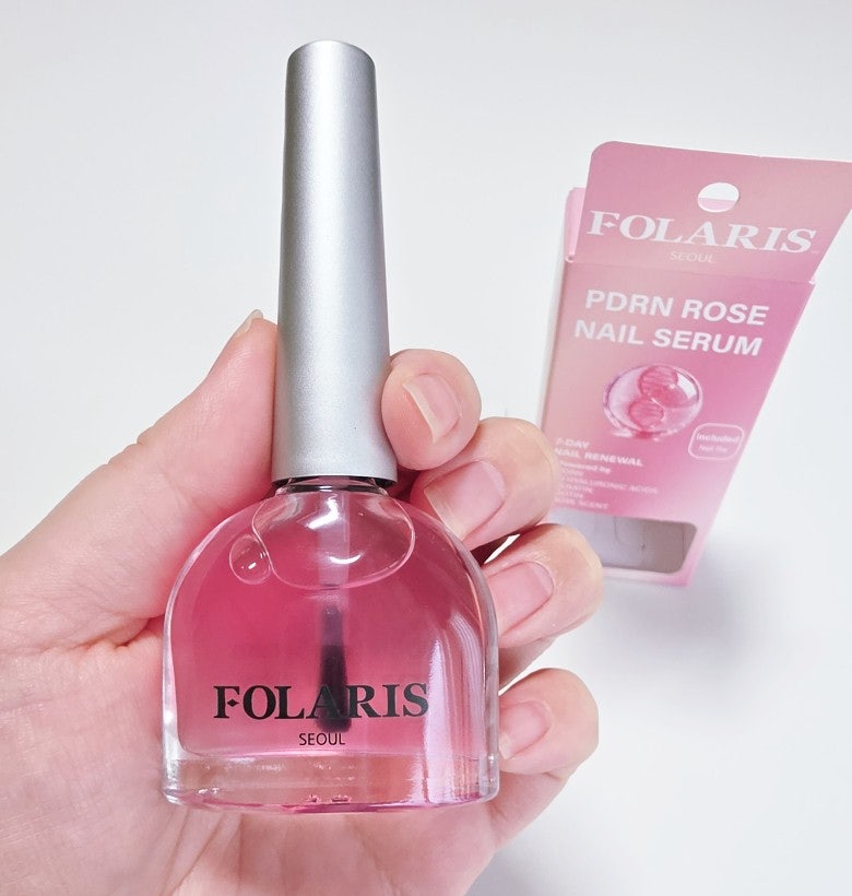 손톱영양제 추천 l FOLARIS 플로리스원 네일강화제세럼으로 손톱세로줄 없애기