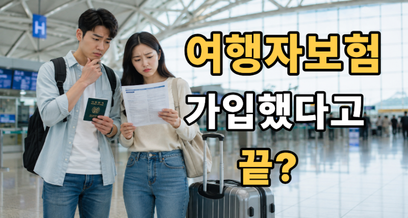 추석 해외여행 전 여행자보험, 이것 모르고 가입하면 보장이 달라집니다