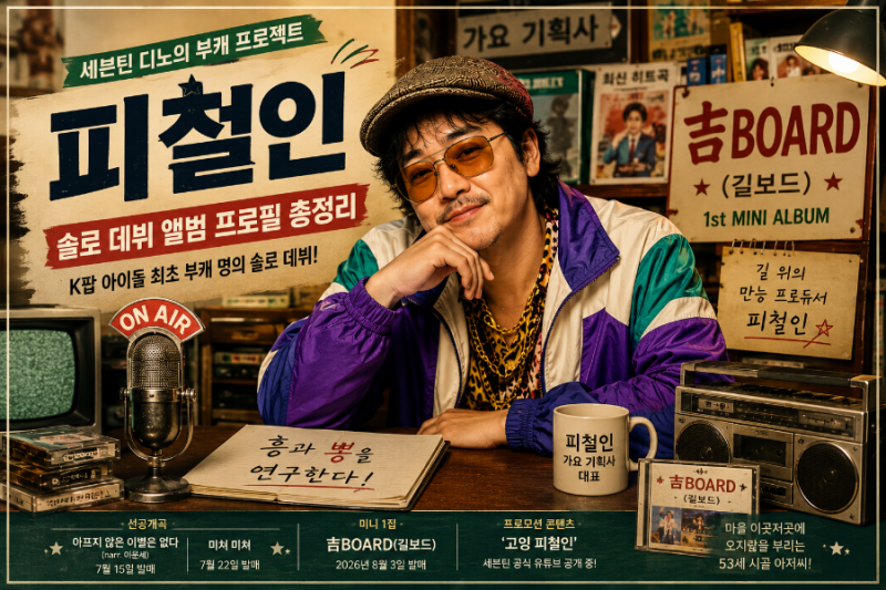 Picheolin's Solo Debut Album Profile: A Complete Overview of SEVENTEEN Dino's Alter Ego 'Gilboard' Tracks and 'Going Picheolin'
