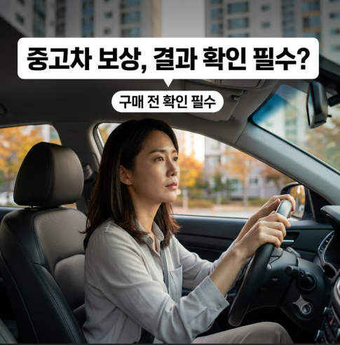 중고차 성능보증보험 보상범위와 기간, 가입비용은 얼마일까?