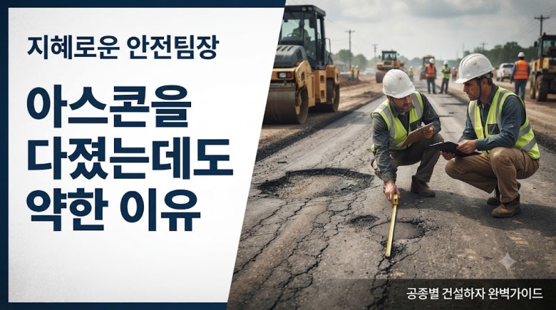 187.아스팔트 포장 다짐불량 하자의 원인과 다짐도 시험·현장관리방법