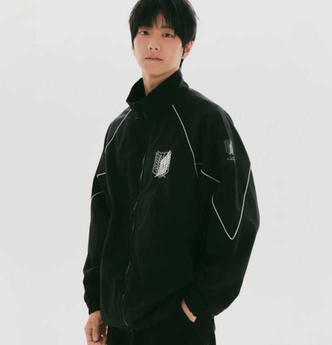 스파오 [진격의거인] 윈드브레이커(Black)_SPJJG49U01 정보 사이즈 추천