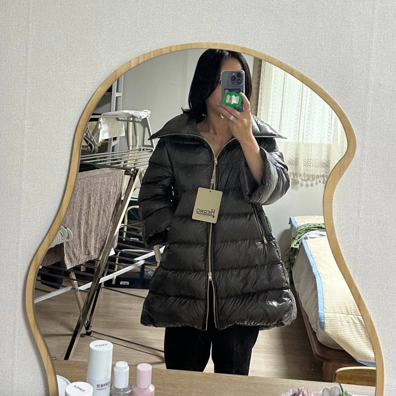 HERNO 에르노 클리오페 CLEOFE 다크그레이 PI0001DIC 12017Z9480 구입후기 사이즈팁