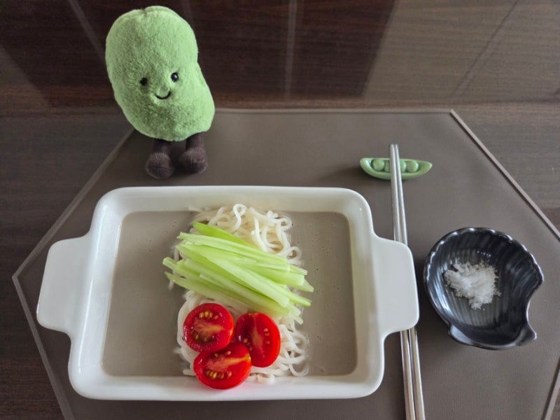 정식품 검은콩 콩국수:간단요리사 진한 콩국물 검은콩 한 끼