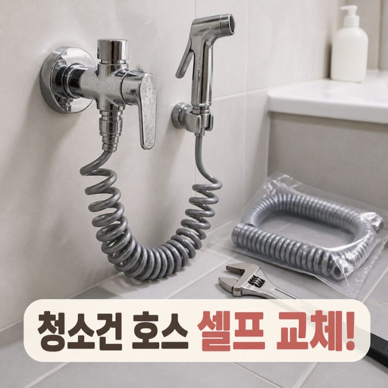 청소건 스프링 교체방법