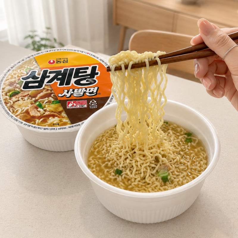 10분 만에 품절? 농심 삼계탕 사발면 가격과 파는 곳