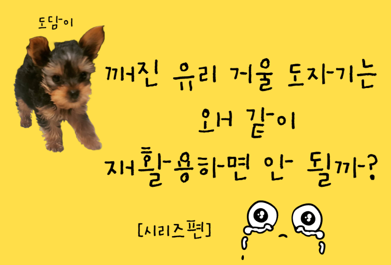 깨진 유리·거울·도자기는 왜 같이 재활용하면 안 될까? 유리의 마지막