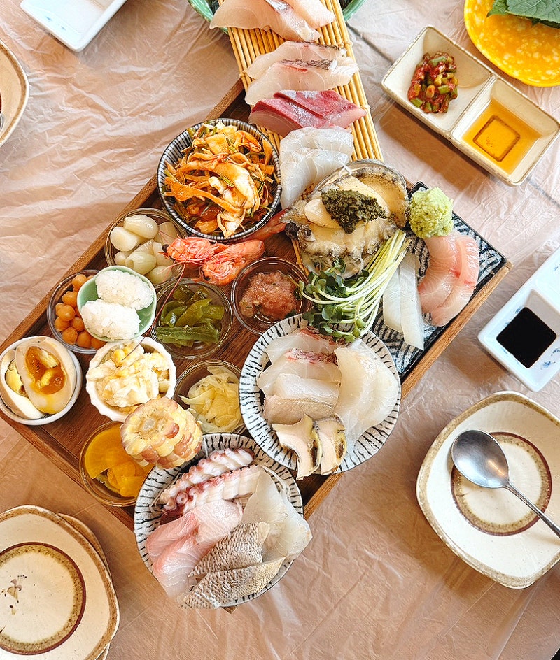 석계역 맛집 남해바다마차 대방어만 유명한 줄 알았는데 한차림이 찐