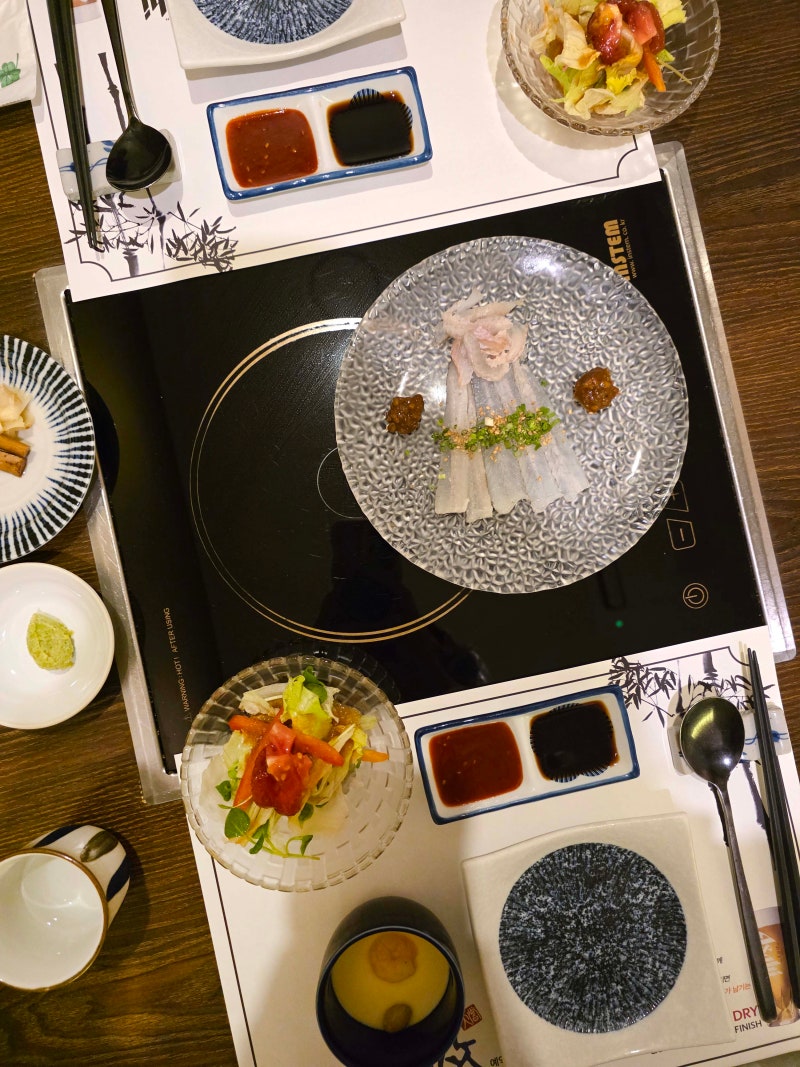 부산 센텀 오마카세 고급 룸식당 천상일식 코스