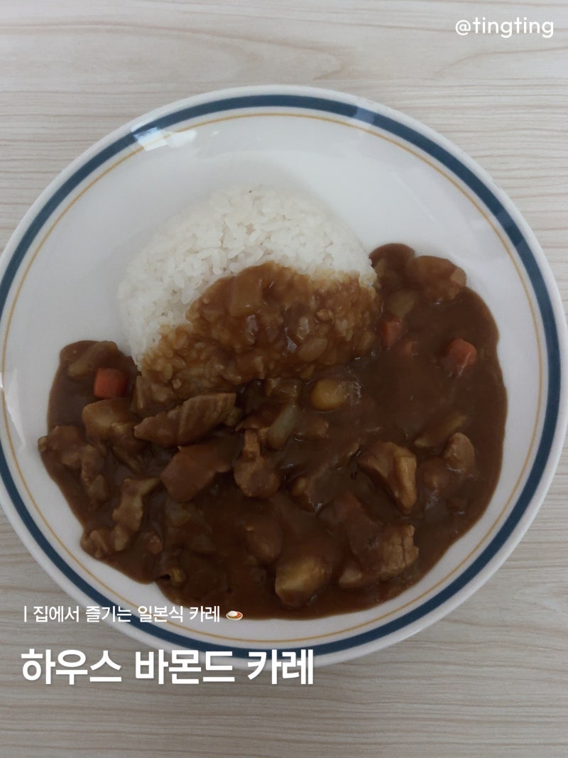 카레 좋아한다면 꼭 먹어봐야 할 일본식 카레, 하우스 바몬드 카레 레시피