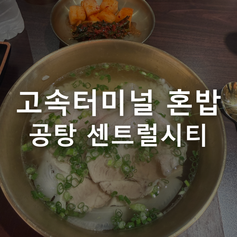 [고속터미널] 공탕 센트럴시티점, 돼지공탕 12,000원