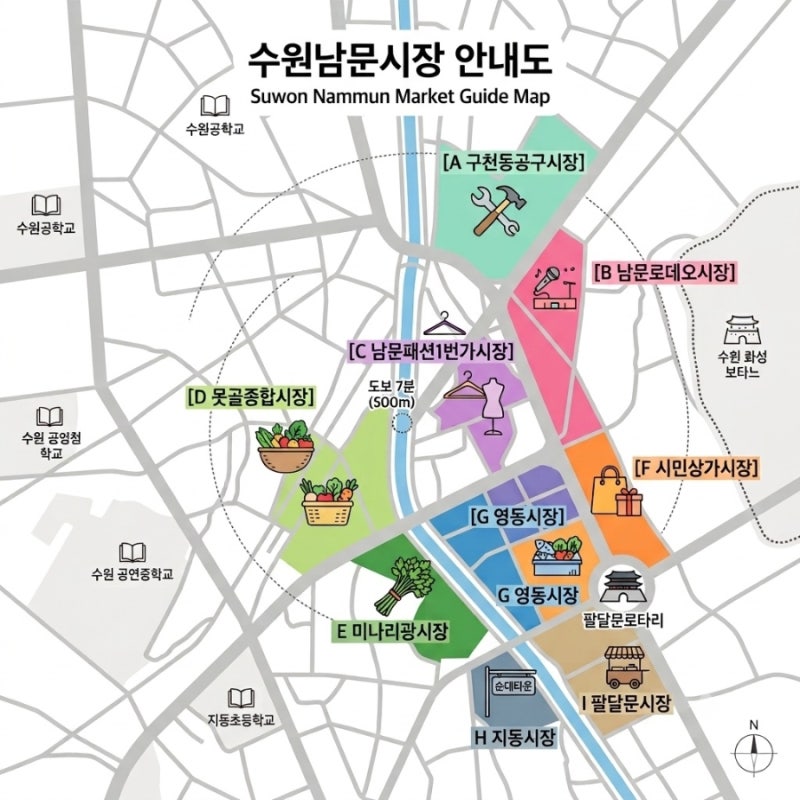 220년 전통 정조대왕의 유산 수원 남문시장 9개 전통시장 완벽 가이드와 인사이트