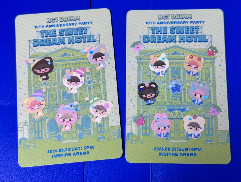 엔시티드림 10주년 기념 팬미팅 후기(THE SWEET DREAM HOTEL)