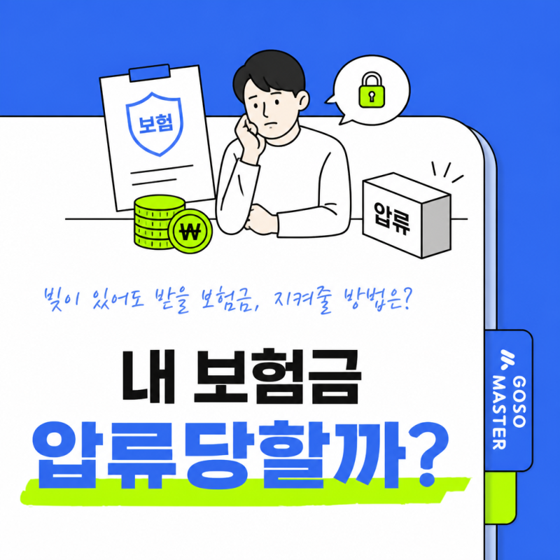 채무자가 받을 보험금도 압류할 수 있나요? 보험금·해약환급금 압류 총정리