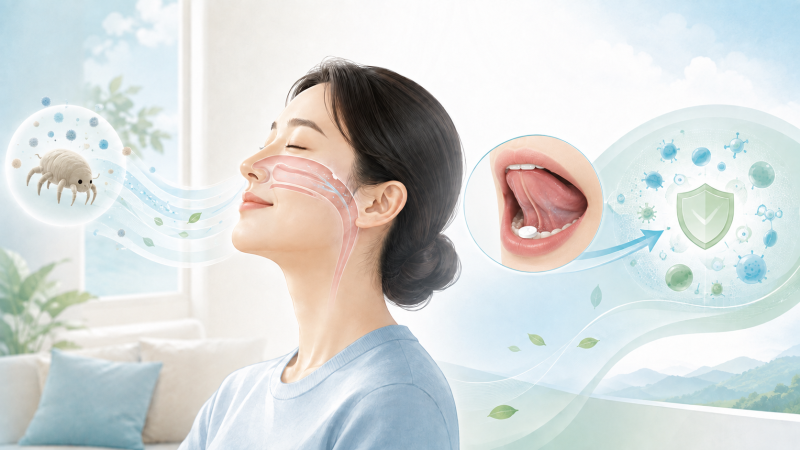 알레르기 비염,매일 약만 먹어야 할까요?집먼지진드기 설하면역치료로 원인에 접근하는 방....