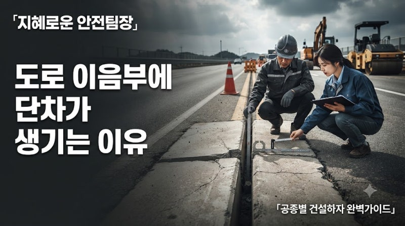 188.아스팔트 포장 이음부 단차 하자의 원인과 시공이음부 품질관리방법