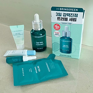 올리브영 N번째 재구매템 브링그린 징크테카 트러블 세럼 대용량 추천 후기