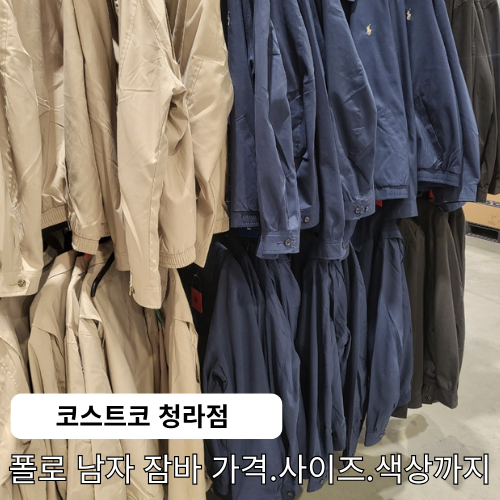 코스트코 청라점 폴로 남자 잠바 가격 사이즈 컬러까지
