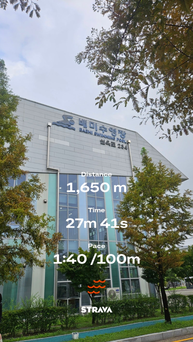 전국 50m 수영장 도장깨기｜아산 배미수영장 자유수영 후기