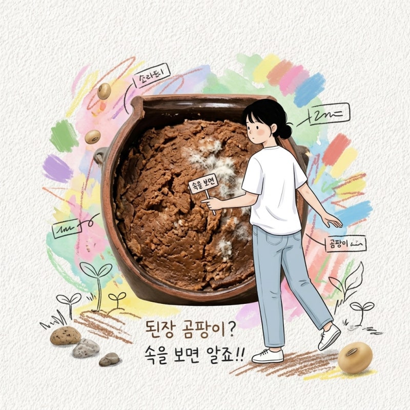 된장 보관법 냉장 냉동 종류 재래식 개량식 차이 곰팡이 고르는법 먹는법