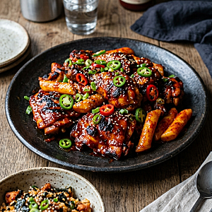 지코바 치킨 레시피 그대로 만든 숯불양념치킨 황금비율 치밥 양념 만들기