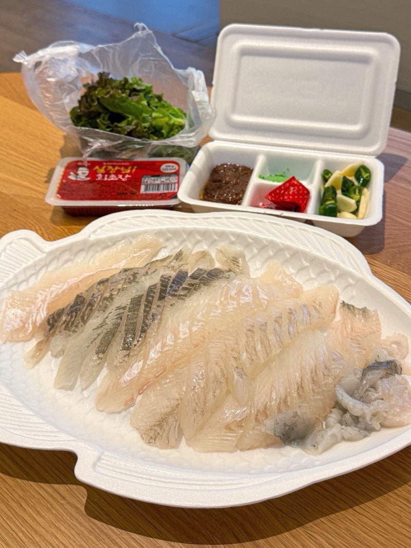 속초 회포장 맛집 진미활어센터｜속초관광수산시장 모둠회 포장후기