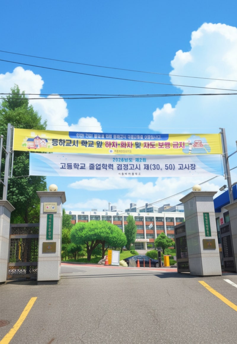 2026년도 고졸 검정고시 접수부터 합격증서 수령까지 정리