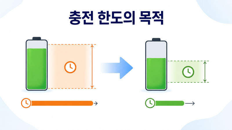 아이폰·갤럭시 배터리, 100%보다 80%까지만 충전하는 것이 좋을까?