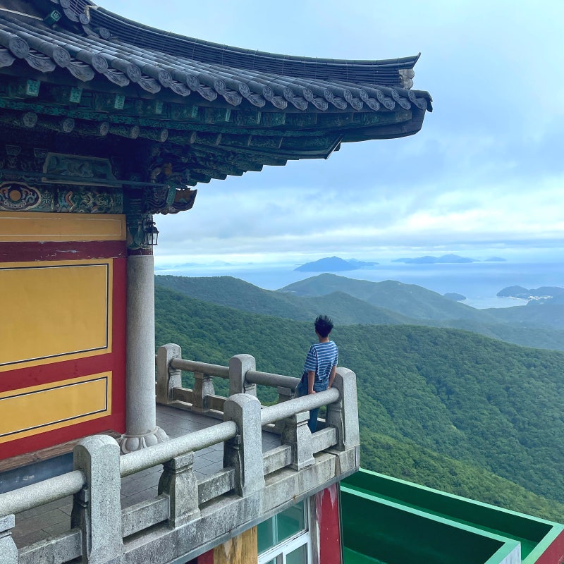 경남 남해 가볼만한곳 가족 여행 남해 금산 보리암