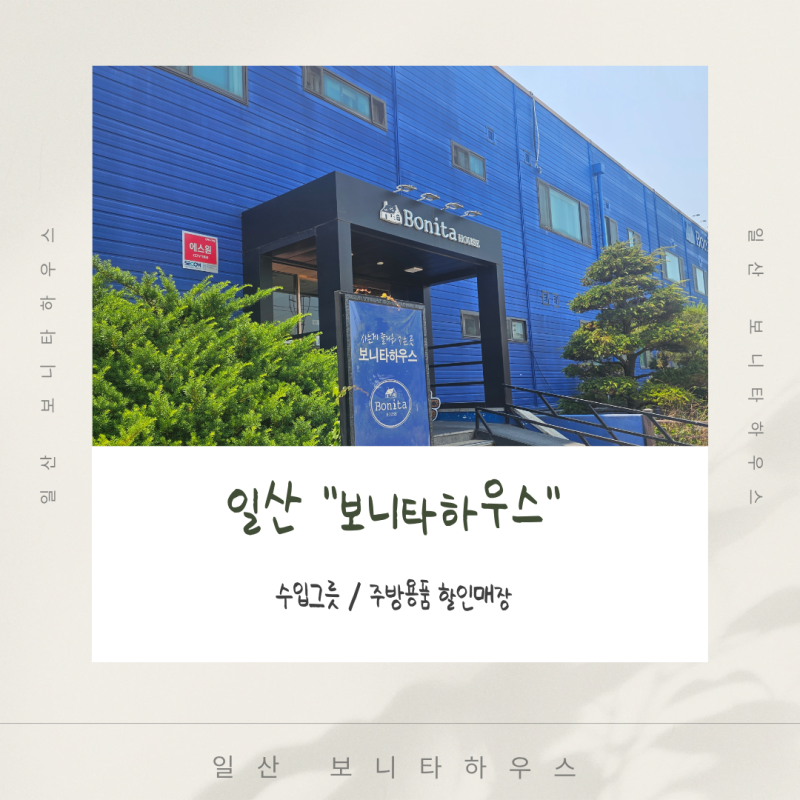 [주방용품 할인매장] 이케아 뺨치는 리빙 편집샵 ️ 일산 보니타하우스 수입그릇 & 생필품 할....